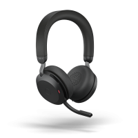 Jabra Evolve2 75, UC, Link 380a - On-Ear Headset